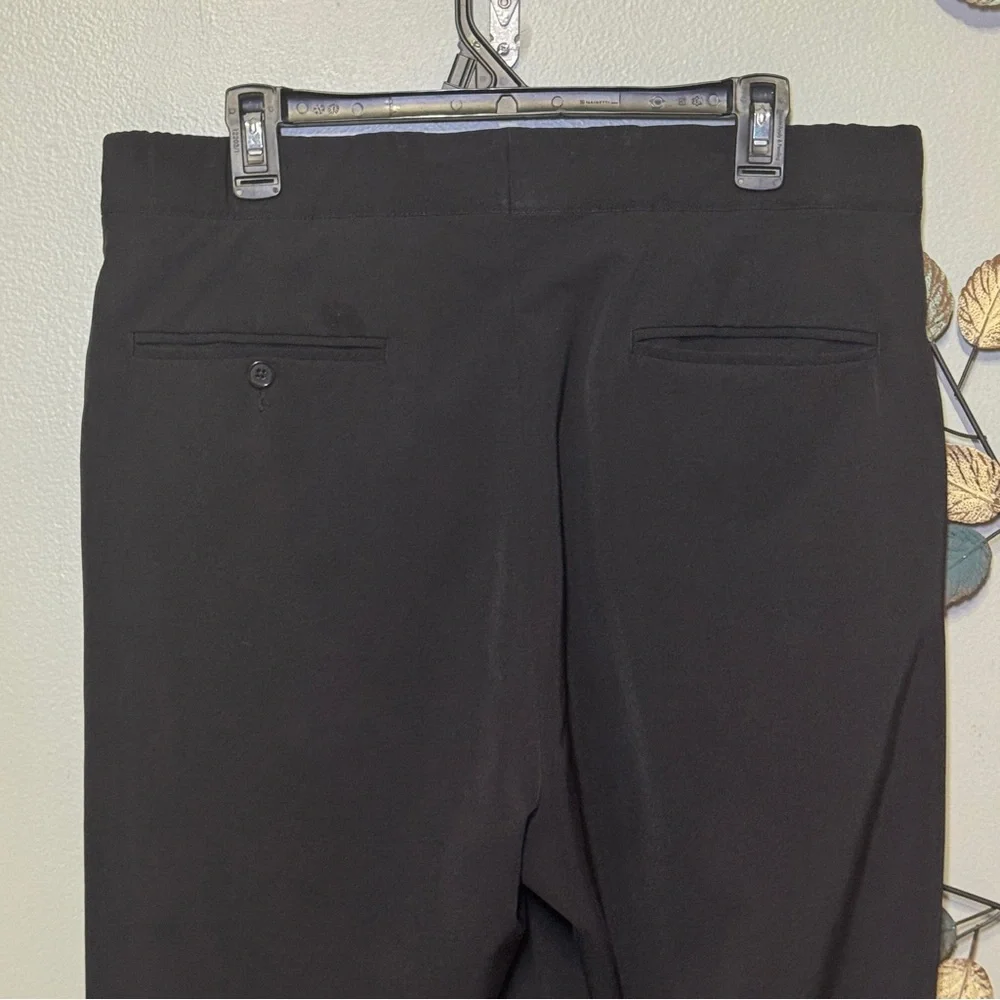Smitty Officials Black Dress Pants Size 35 Pleated Referee Uniform Trousers NWOT